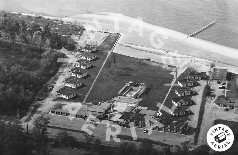 Bella Vista Inn - 1984 Aerial (newer photo)